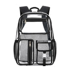 Clear Transparent Backpack – Large Capacity