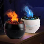 Flame Aroma Diffuser Household Desk Aromatherapy Humidifier