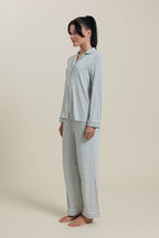 Bamboo Long Sleeve Pajama Top Shirt