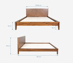 Juego de muebles de dormitorio Hobro de 5 piezas