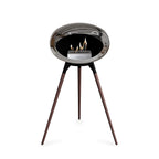 Le Feu Ground High Dome Chromed Silver