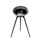 Le Feu Ground High Dome Chromed Silver