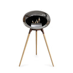 Le Feu Ground High Dome Chromed Silver