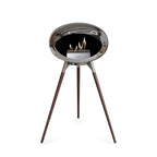 Le Feu Ground High Dome Chromed Silver