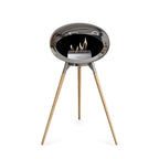 Le Feu Ground High Dome Chromed Silver