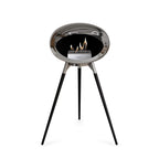 Le Feu Ground High Dome Chromed Silver