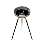 Le Feu Ground High Dome Chromed Silver