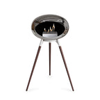 Le Feu Ground High Dome Chromed Silver