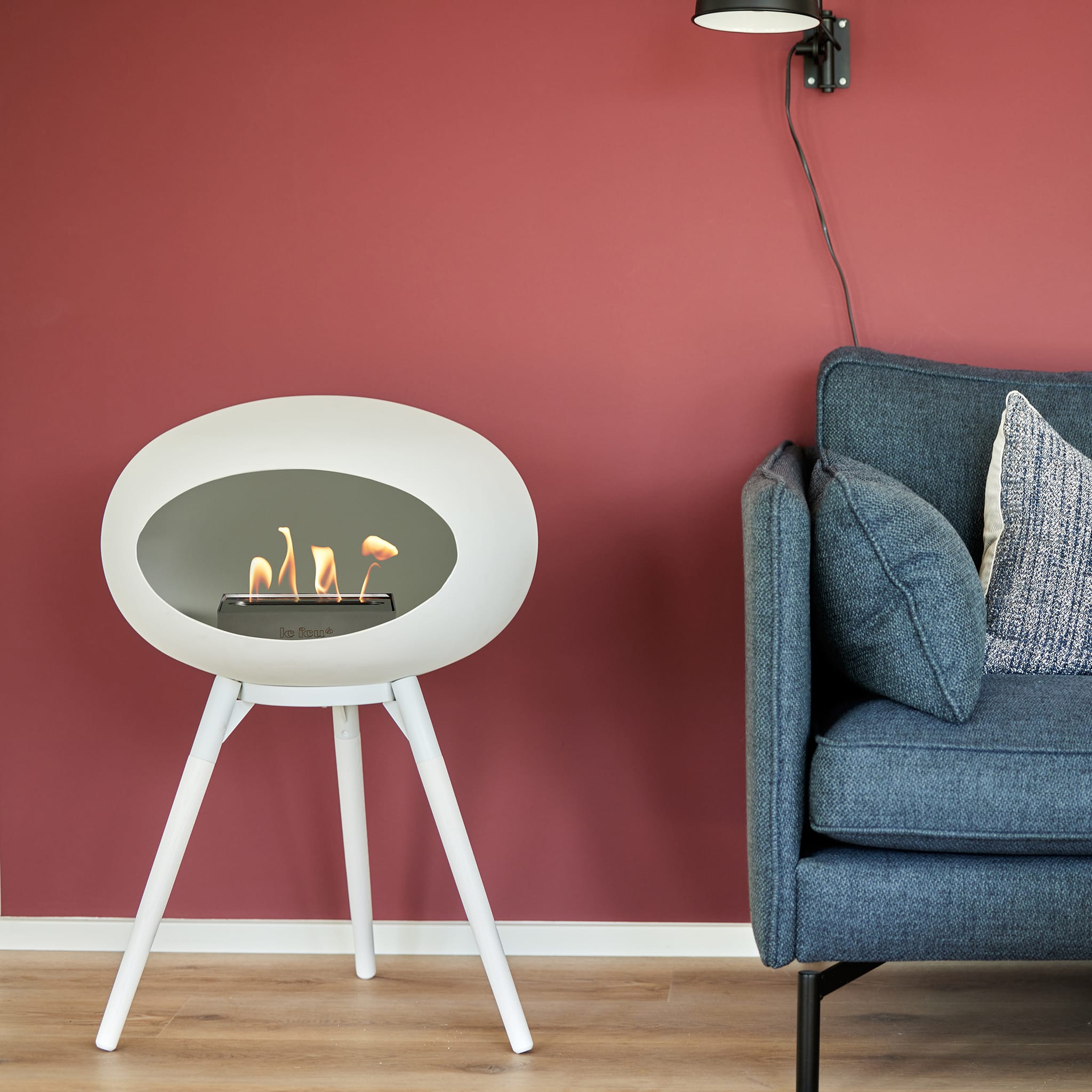 Le Feu Ground Low Dome White