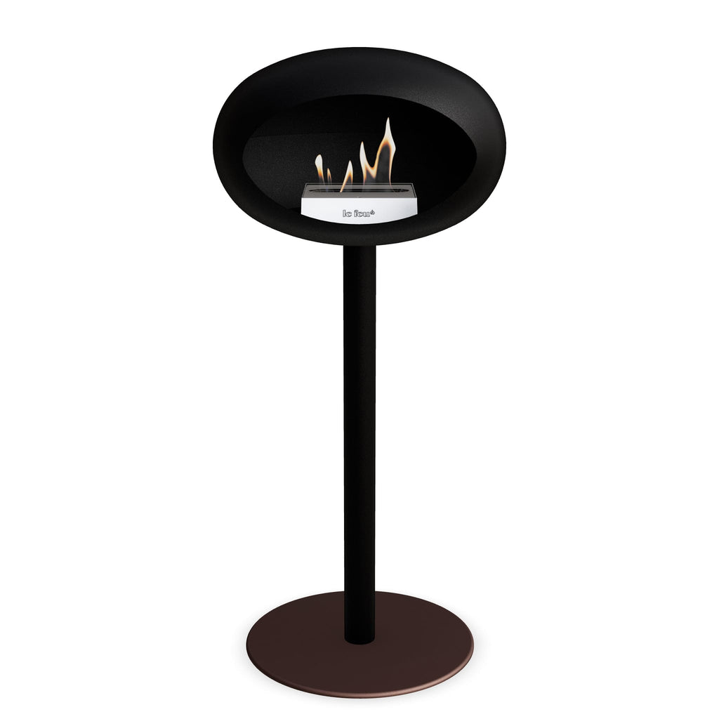 Le Feu Steel High Dome Black