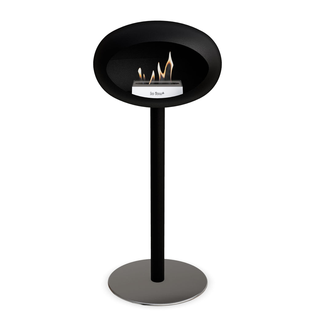 Le Feu Steel High Dome Black