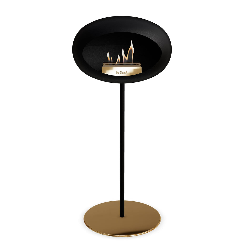 Le Feu Steel High Dome Black