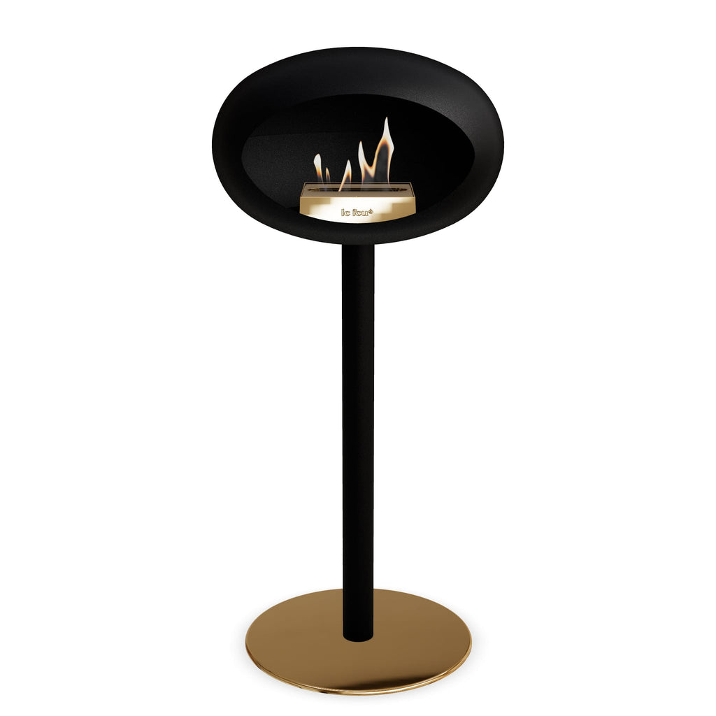 Le Feu Steel High Dome Black
