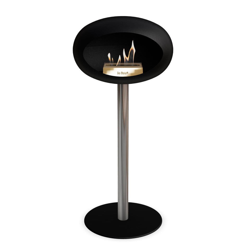 Le Feu Steel High Dome Black