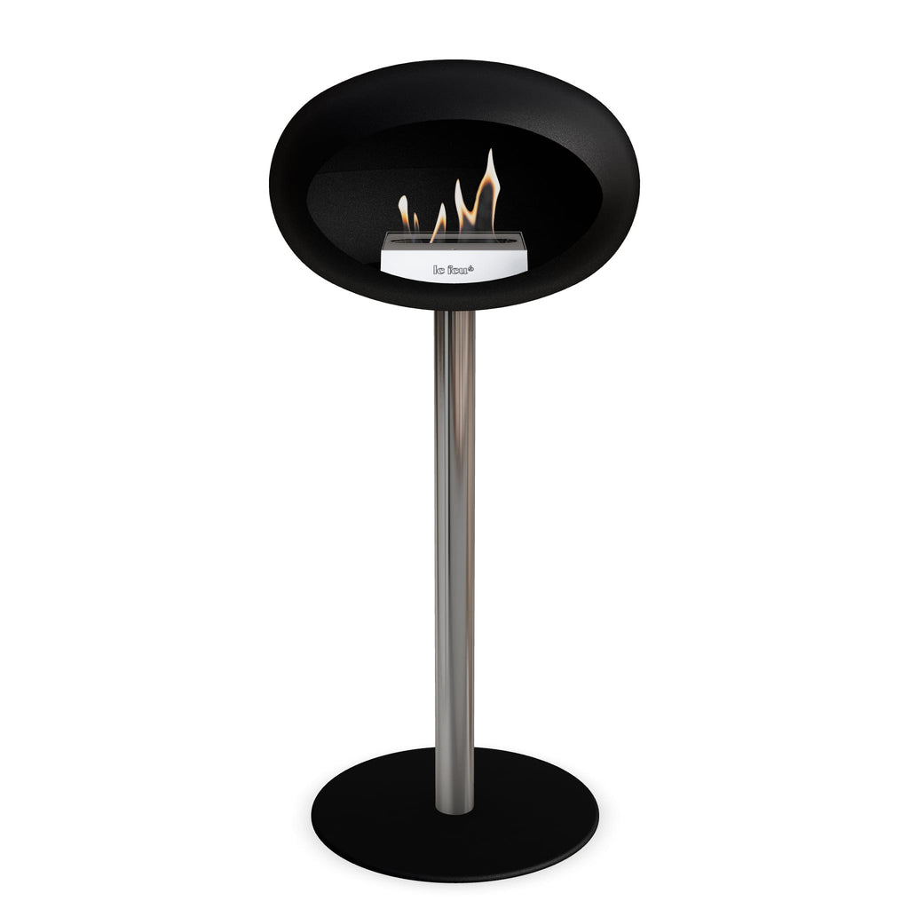 Le Feu Steel High Dome Black