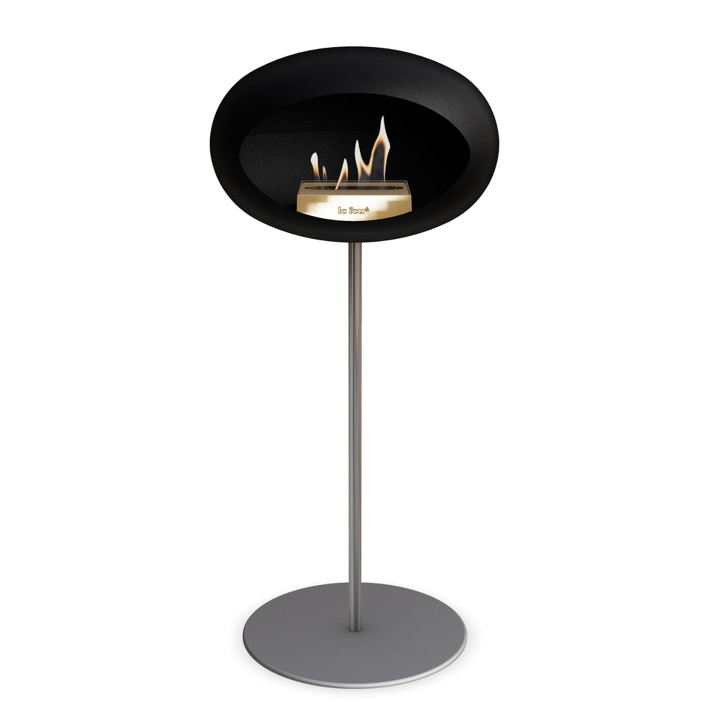 Le Feu Steel High Dome Black