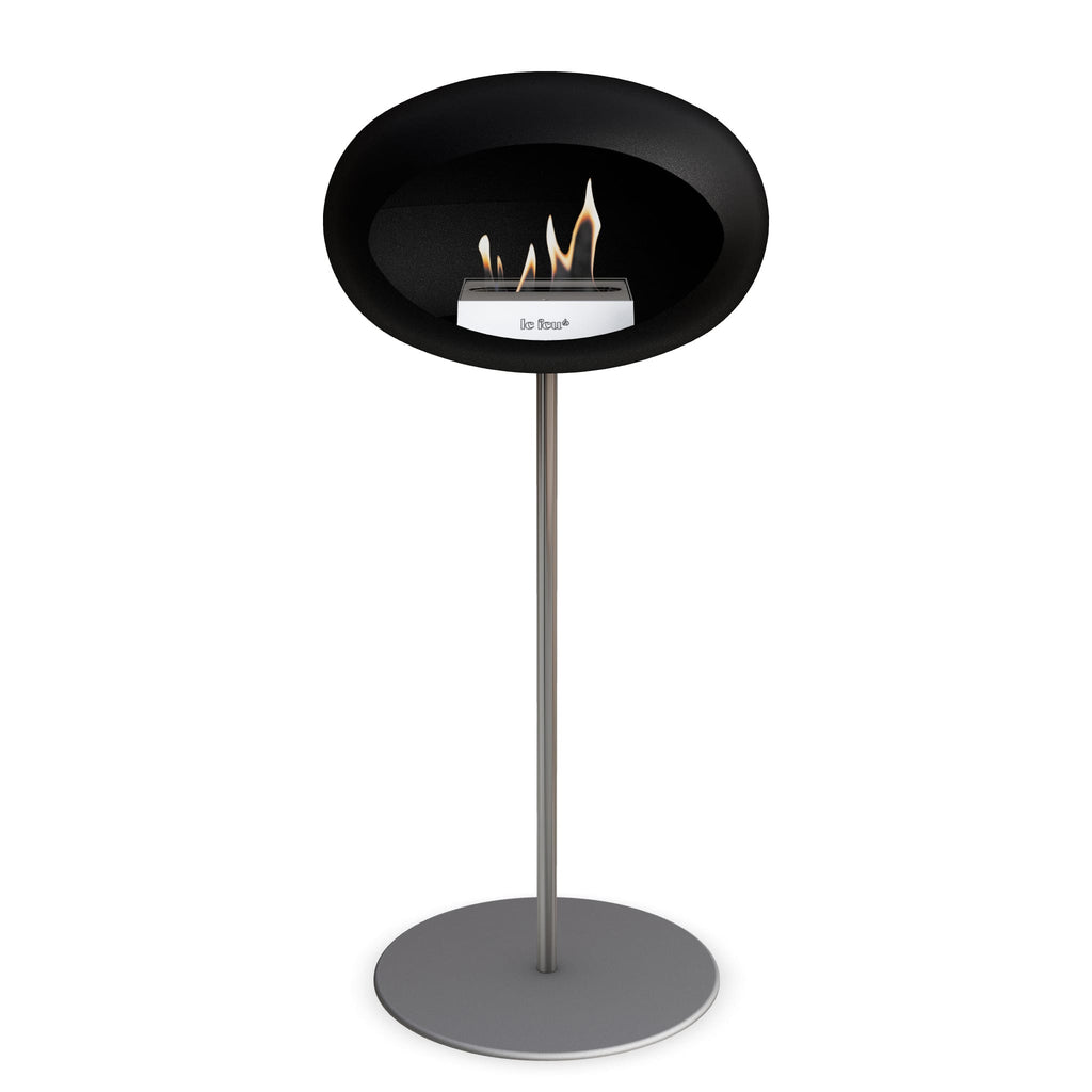 Le Feu Steel High Dome Black