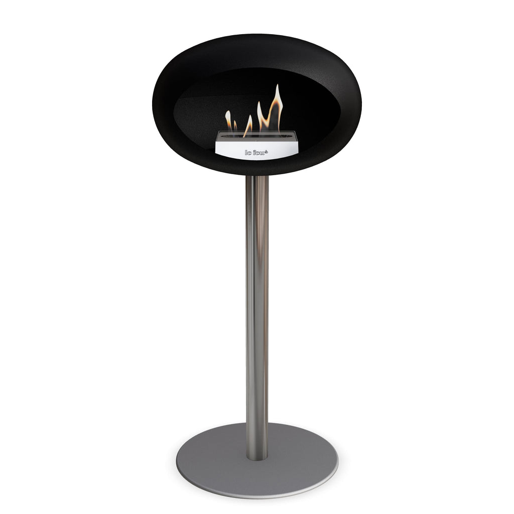 Le Feu Steel High Dome Black