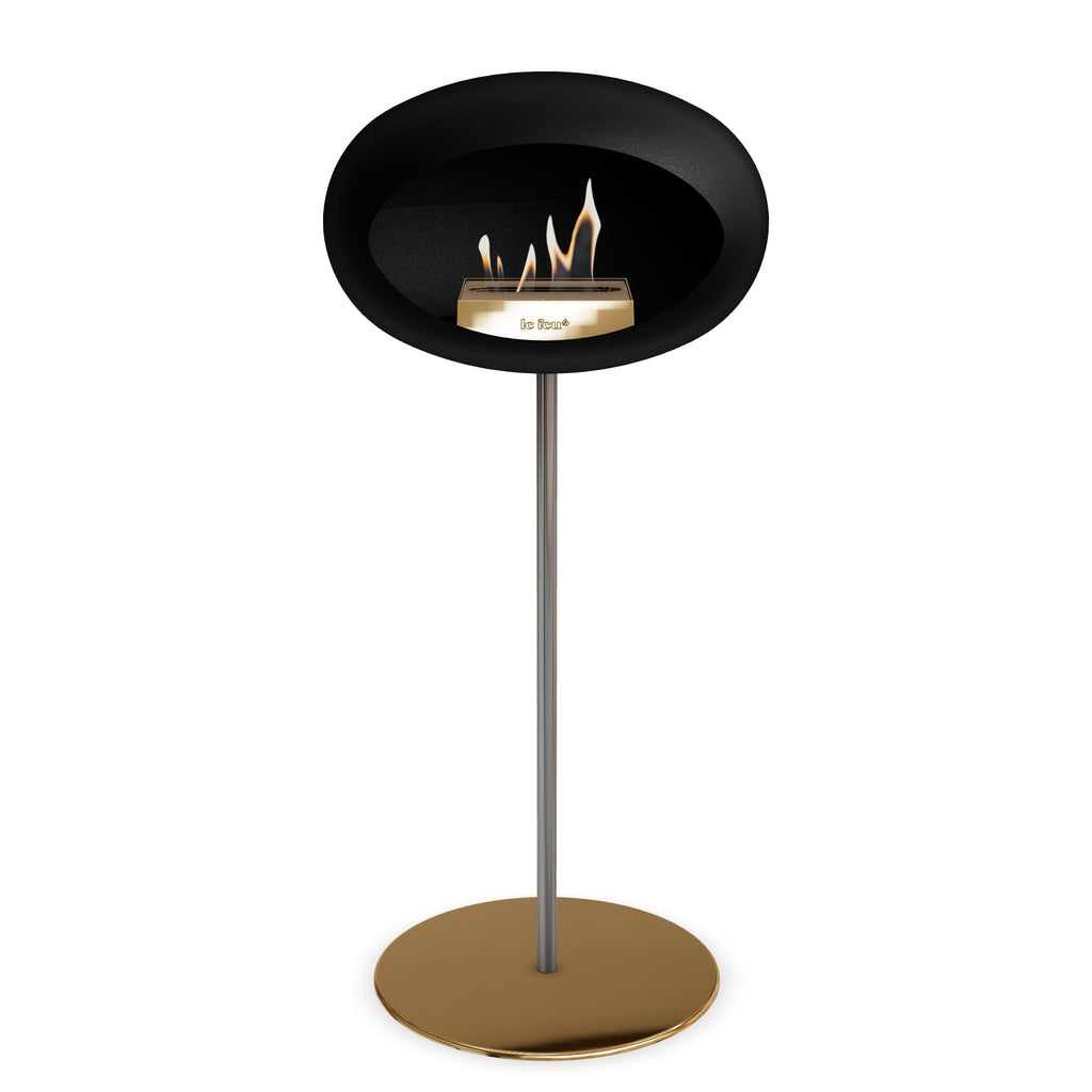 Le Feu Steel High Dome Black