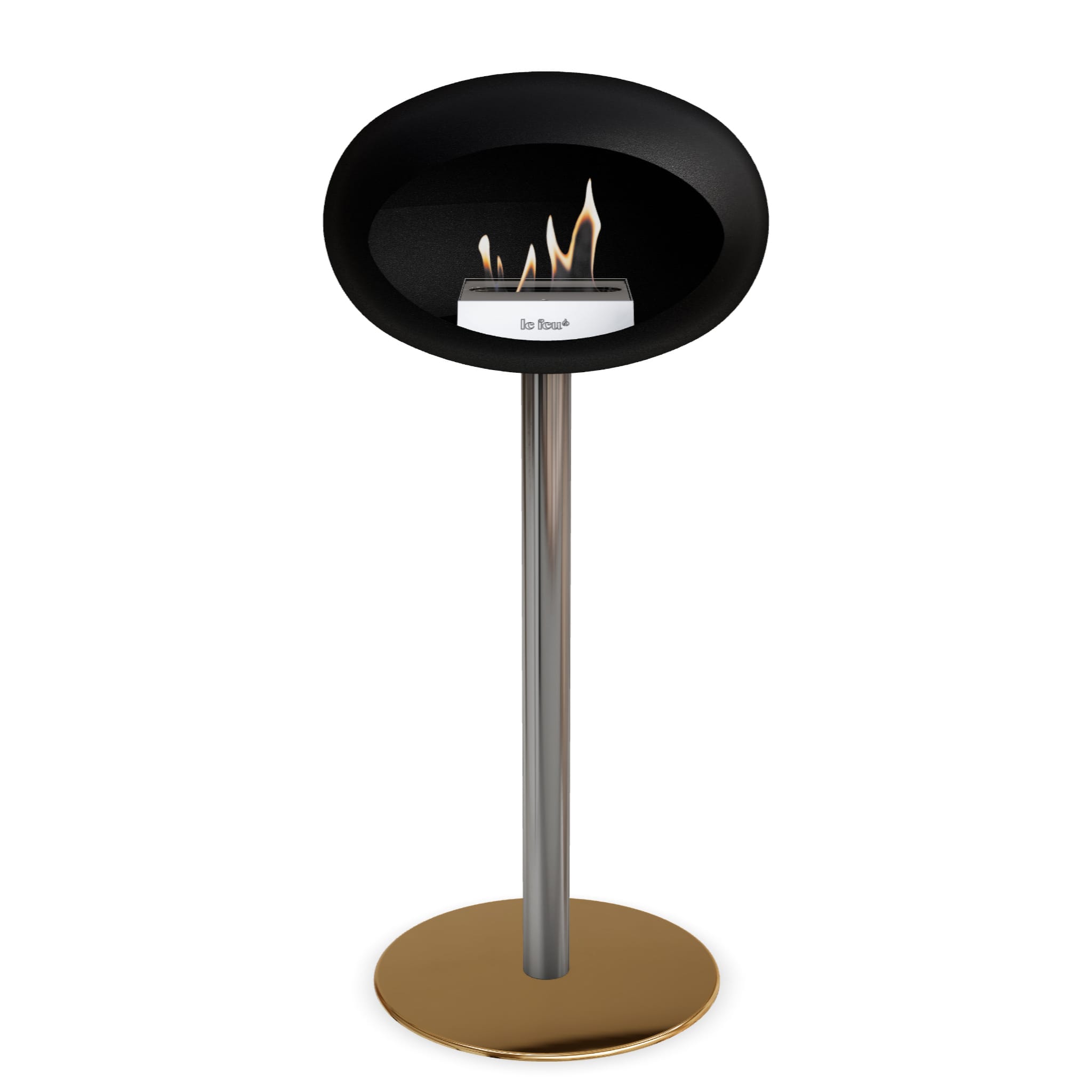 Le Feu Steel High Dome Black