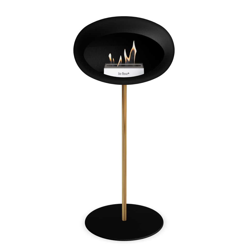 Le Feu Steel High Dome Black