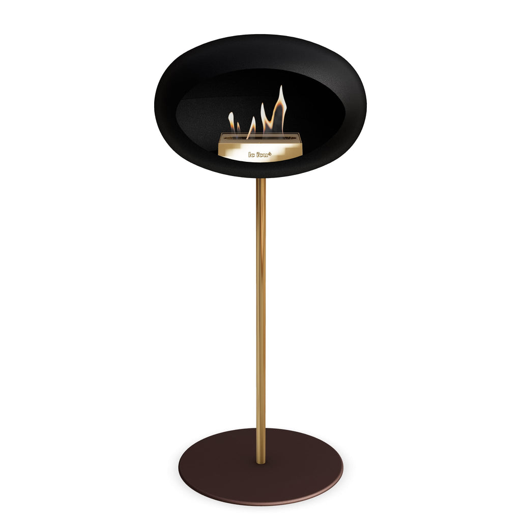 Le Feu Steel High Dome Black