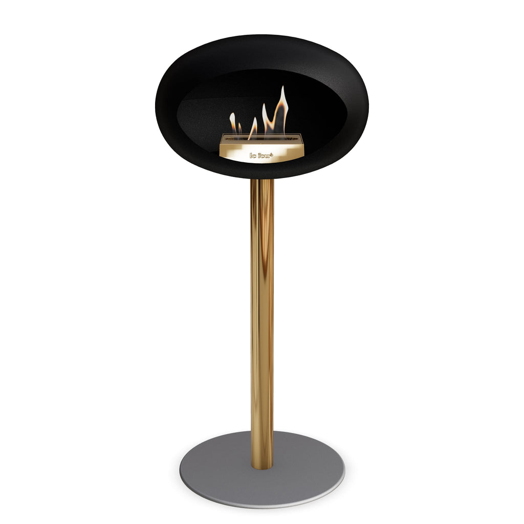 Le Feu Steel High Dome Black