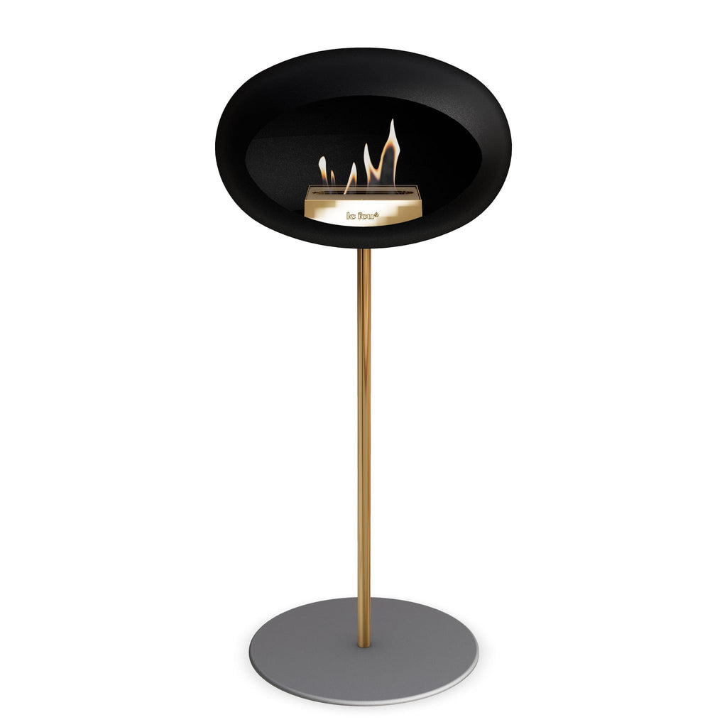 Le Feu Steel High Dome Black