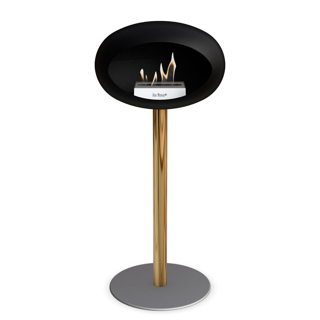 Le Feu Steel High Dome Black