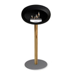 Le Feu Steel High Dome Black
