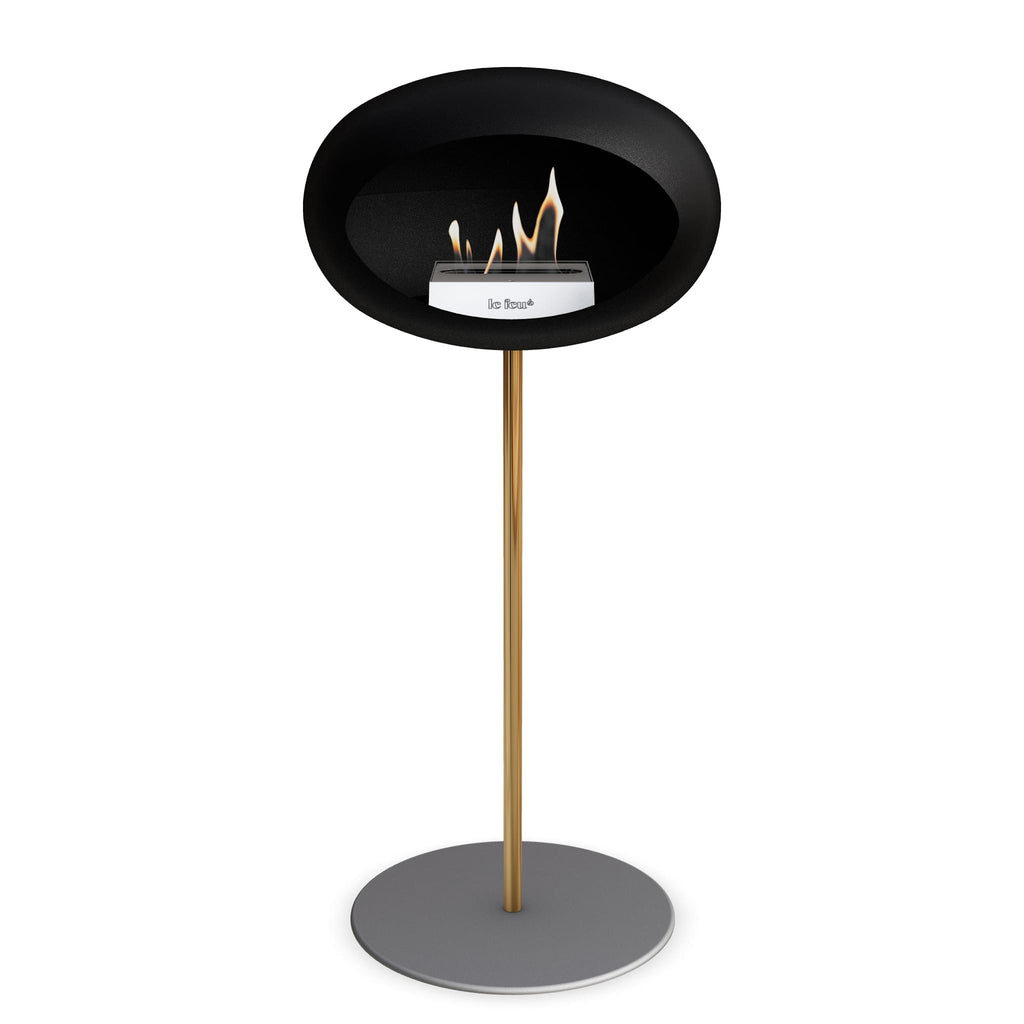 Le Feu Steel High Dome Black