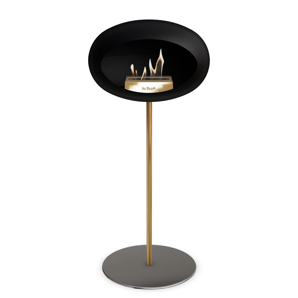 Le Feu Steel High Dome Black
