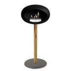 Le Feu Steel High Dome Black