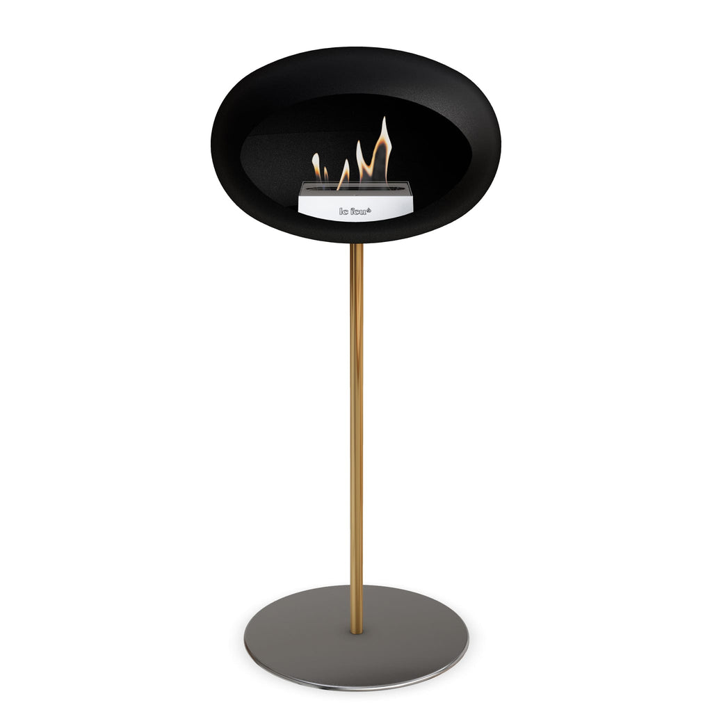 Le Feu Steel High Dome Black