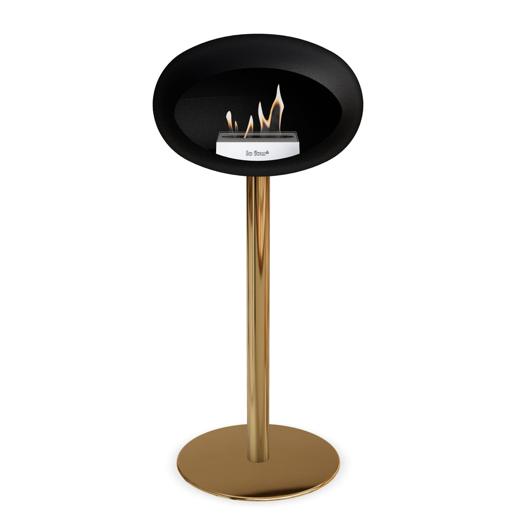 Le Feu Steel High Dome Black