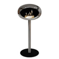 Le Feu Steel High Dome chromé argent 