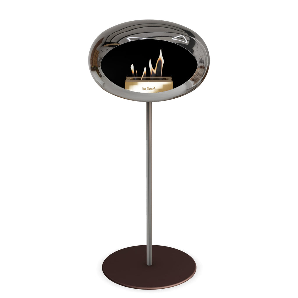 Le Feu Steel High Dome Chromed Silver