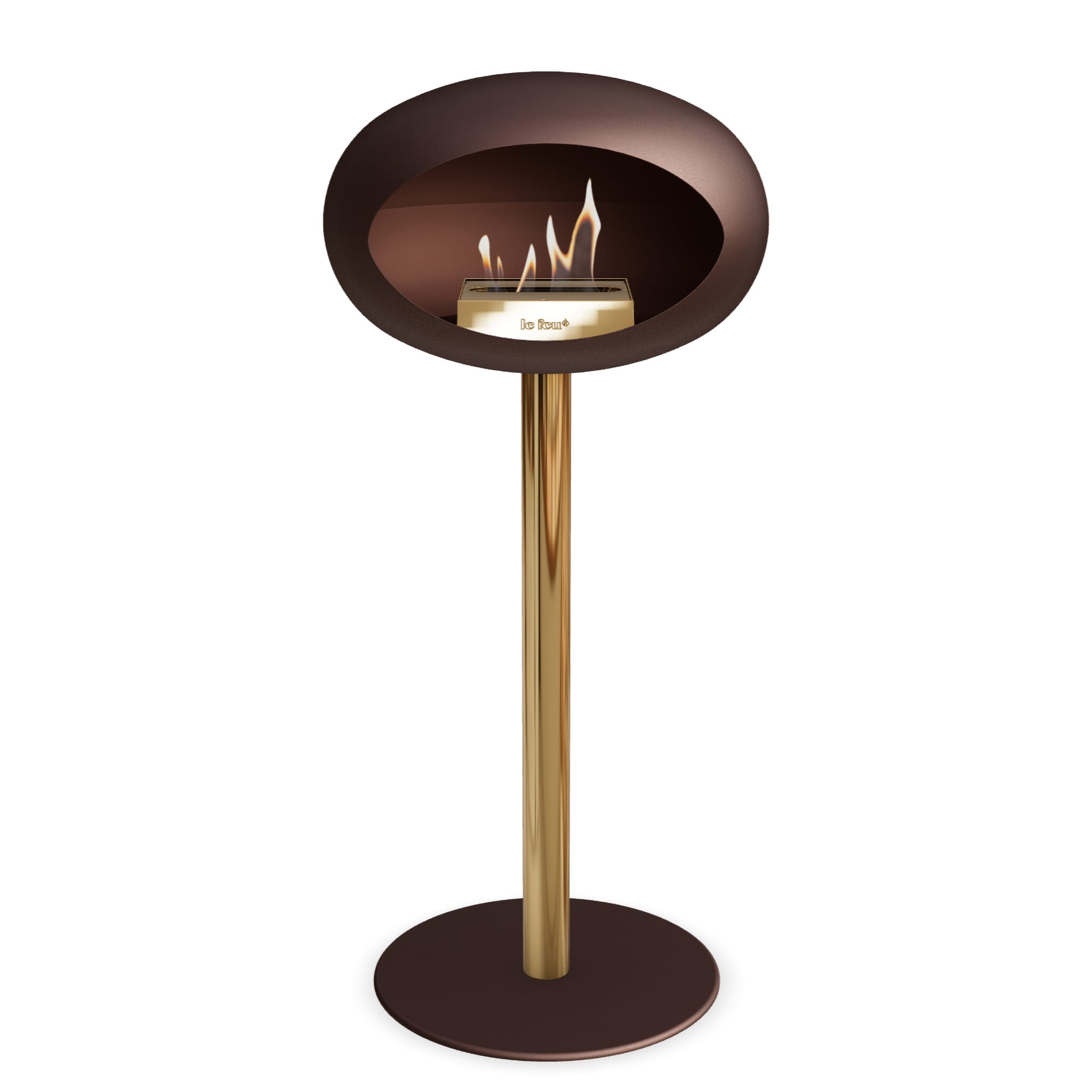 Le Feu Steel High Dome Mocca