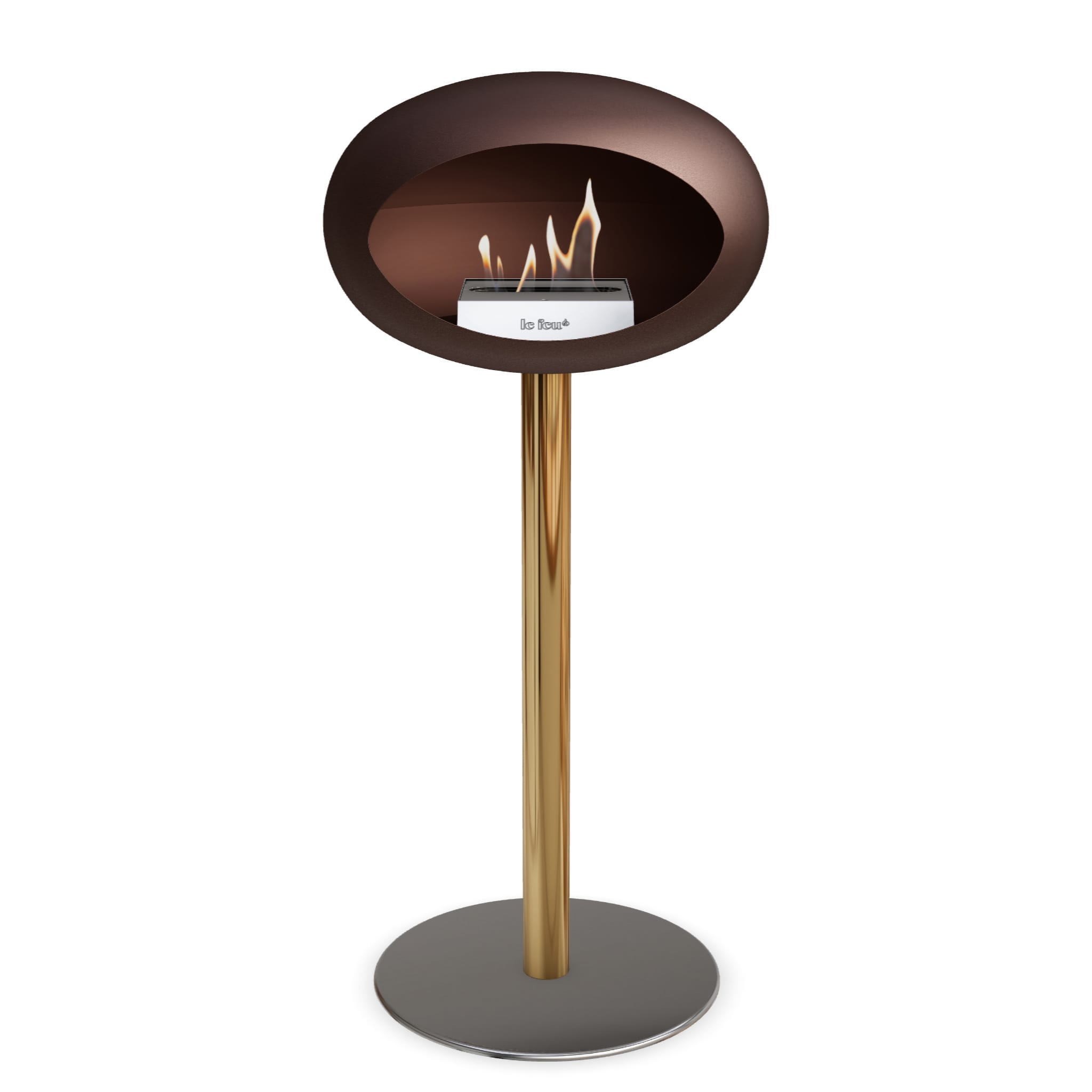 Le Feu Steel High Dome Mocca