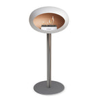 Le Feu Steel High Dome White