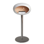 Le Feu Steel High Dome White