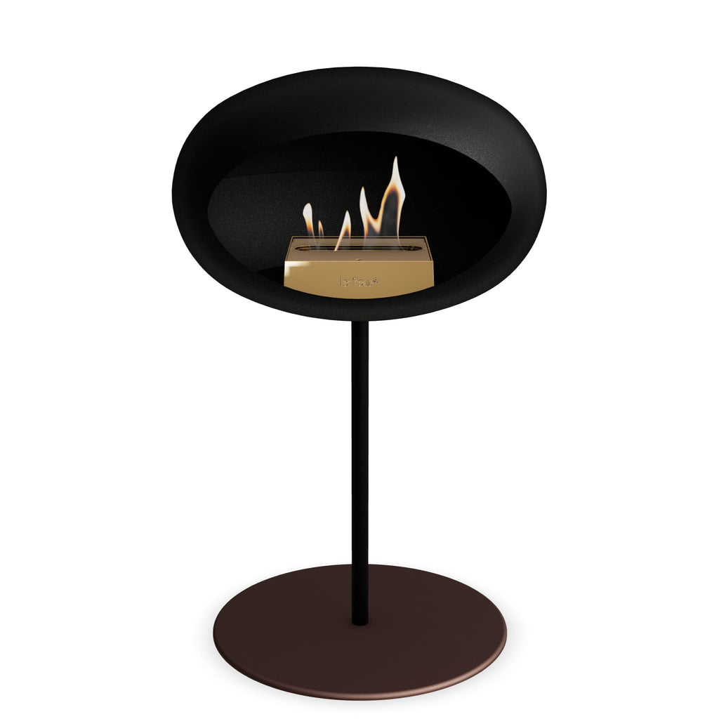 Le Feu Steel Low Dome Noir 