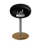 Le Feu Steel Low Dome Noir 
