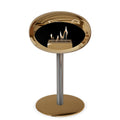 Le Feu Steel Low Dome chromé or rose 