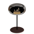 Le Feu Steel Low Dome chromé argent 