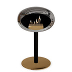 Le Feu Steel Low Dome chromé argent 