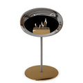Le Feu Steel Low Dome chromé argent 