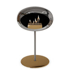Le Feu Steel Low Dome chromé argent 