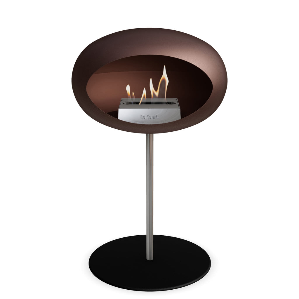 Le Feu Steel Low Dome Mocca