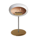 Le Feu Steel Low Dome Blanc 